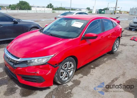 2016 Honda Civic Lx из США, поврежденный, VIN 2HGFC2F52GH576339